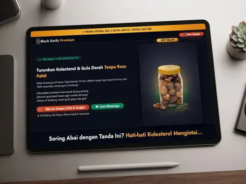 Showcase Black Garlic Premium