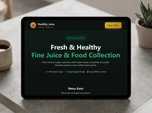 Showcase Healthy Juice Aasiyah